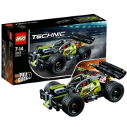 双11预告：LEGO 乐高 机械组系列 42072 高速赛车旋风冲击 99元（需用券）