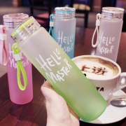 OLOEY 渐变色磨砂玻璃杯  400ml 7.9元包邮（需用券）