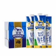 Devondale 德运 全脂牛奶 1L 10盒 *2件
