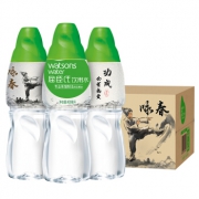 屈臣氏  饮用水（蒸馏制法） 400ml*15瓶*4件+梵净灵水 天然矿泉水 600ml*15瓶 120.60元（双重优惠）