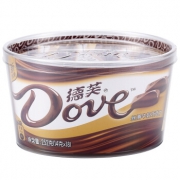 10点开始：Dove 德芙 巧克力分享碗装 丝滑牛奶巧克力 252g 48.82元包邮（双重优惠）