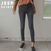 美国 Jeep 修身显瘦小脚裤