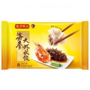 京东PLUS会员、限地区：湾仔码头 速冻水饺 海参大虾水饺 600g*6件