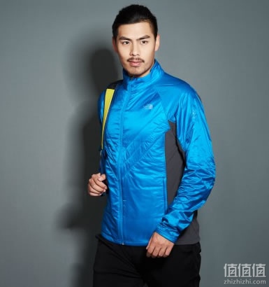 The North Face飞翔系列男款保暖越野跑步外套