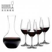 礼铎 RIEDEL 西拉醒酒器+ Accanto系列 红酒杯*4支 637.42元包邮（双重优惠）