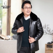 大额神券：唐宋世嘉 中老年皮衣保暖外套