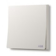 11日0点、双11预告：ABB 轩致 AF127 一开单控开关 雅典白*3只装