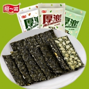 第二份半价 夹心海苔紫菜零食30g*3 券后￥19.9