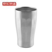 京东PLUS会员：京东京造 不锈钢敞口保温杯 棱形 350ml*3件
