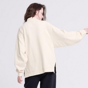 英国Superdry极度干燥卫衣女套头小立领2019冬装新品纯色潮牌 双11爆款