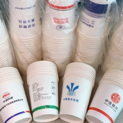 SHENG SHI 盛世 一次性纸杯 约80只 250ml 3元包邮（需用券）