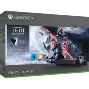 黑五全球购、中亚Prime会员： Microsoft Xbox One X 1TB 游戏机《星球大战绝地：陨落的武士团》同捆版
