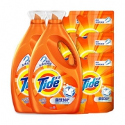 Tide 汰渍 全效洗衣液 3kgx2瓶+500克x6袋