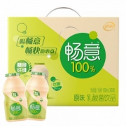 伊利 畅意100%乳酸菌饮品 原味 100ml*30瓶 *5件