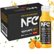 农夫山泉 NFC果汁饮料橙汁300ml*24瓶