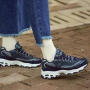 京东PLUS会员： SKECHERS 斯凯奇 D'lites 66666036 中性款休闲运动鞋