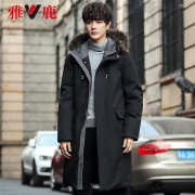 YALU 雅鹿 YI77U944O-05 男士中长款羽绒服 449元包邮（需用券）