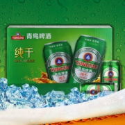 青岛啤酒 10°P纯干 330ml*24听*3箱