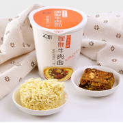 和厨 经典咖喱牛肉面 冻干面 71g*6杯 25.9元（需用券）