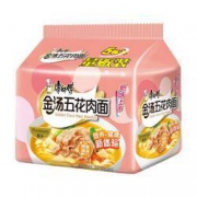 京东PLUS会员：康师傅 熬制高汤 金汤五花肉面 500g *3件