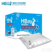 新西兰进口，HBay 纽湾 10L袋装母婴儿饮用水 2箱