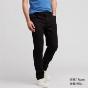 11日0点、双11预告： UNIQLO 优衣库 413157 男士水洗牛仔裤