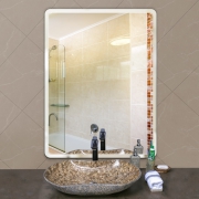 玉晶 浴室镜子 直角 30*40cm 可挂可粘 6.9元包邮（需用券）