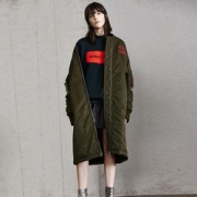 双11返场、手慢无：MO&Co. 摩安珂 MA1641EIN04 女士中长款羽绒服