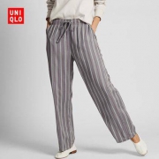 UNIQLO 优衣库 420107 女款花式起居直筒裤