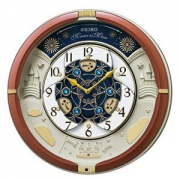 中亚Prime会员： SEIKO 精工 RE601B 光感电波音乐挂钟