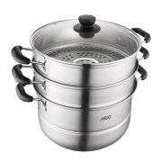 爱仕达（ASD） WGNS1528 不锈钢三层蒸锅 28cm 129元