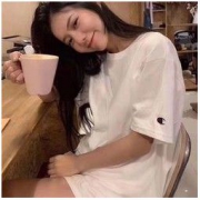 Champion 美版 刺绣LOGO 男女情侣款T恤