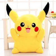 北国e家 皮卡丘儿童公仔毛绒玩具 25cm~30cm