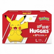 PLUS会员：HUGGIES 好奇 铂金装纸尿裤 L104片 *3件