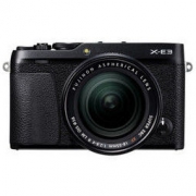 FUJIFILM 富士 X-E3（18-55mm f/2.8-4）APS-C画幅无反相机套机 黑