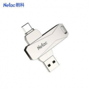 限地区：Netac 朗科 U782C Type-C/USB3.0双口 U盘 64GB