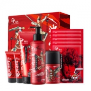 gf 高夫 净源控油 男士护肤三步曲（洁面150g+水份露125ml+平衡露50ml+洁面50g*2支+面膜5P）