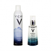 25日0点：VICHY 薇姿 活泉水玻尿酸 89号精华露 50ml+赋能温泉水喷雾 300ml +凑单品 194元包税包邮（前1小时）