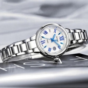 18点：CASIO 卡西欧 SHEEN系列 SHE-4516SBD-7A 女士太阳能时装腕表
