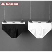 Kappa 卡帕 KP8K07 男士中腰三角内裤*2条+KP8W05 长袜*3双 79元包邮（需用券）