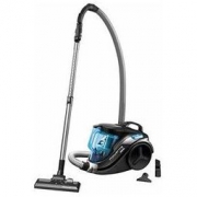 Rowenta 好运达 RO3731EA Compact Power Cyclonic 地板吸尘器 （750 W 无袋，1.5 升 *过滤器 ）黑色 / 蓝色