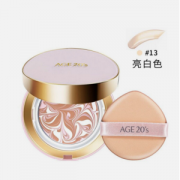 爱敬(age20s)气垫bb霜/水粉霜替换装粉芯12.5g(爱纪精华粉底霜21号色)象牙白 气垫BB霜 粉底液 水润保湿遮瑕 *3件
