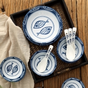 88VIP：樱之歌 蓝之海 碗盘餐具 20头 +凑单品 72.1元（双重优惠）