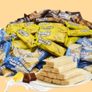 第二份9.9！泰国进口夹心威化饼500克 券后￥16.8