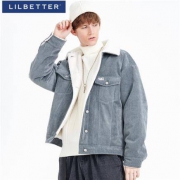 Lilbetter T-9194-008436 男士灯芯绒宽松棉衣