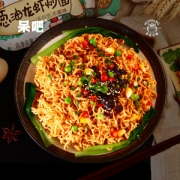 呆吧X吾皇万睡 葱油龙虾炒面 拌面 5盒