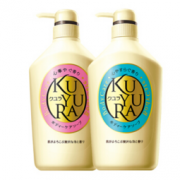 KUYURA 可悠然 美肌沐浴露露套装（欣怡幽香550ml 恬静清香550ml）