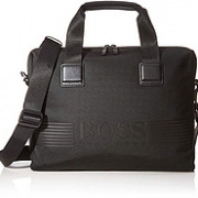 德亚自营，100%弹道尼龙，BOSS Hugo Boss 雨果·博斯 Pixel Single 男士公文包
