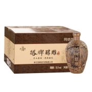 塔牌 醇雕手工冬酿花雕酒 半甜型绍兴黄酒 500ml*6瓶 *2件 228.5元包邮，赠1瓶红特型黄酒350ml