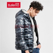 Baleno 班尼路 88837542 男士轻薄连帽羽绒服+凑单品